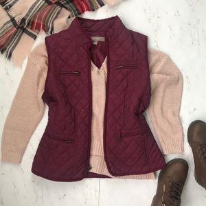 Plum Croft & Barrow Vest
